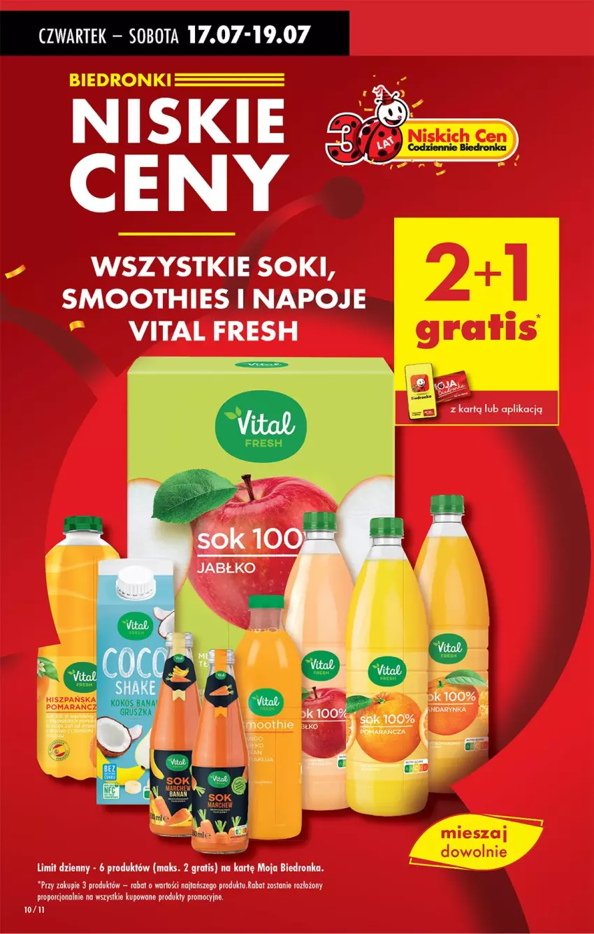 Gazetka promocyjna Biedronka - Od Czwartku - ważna 17.07 do 23.07.2025 - strona 12 - produkty: Gra, Por, Sok