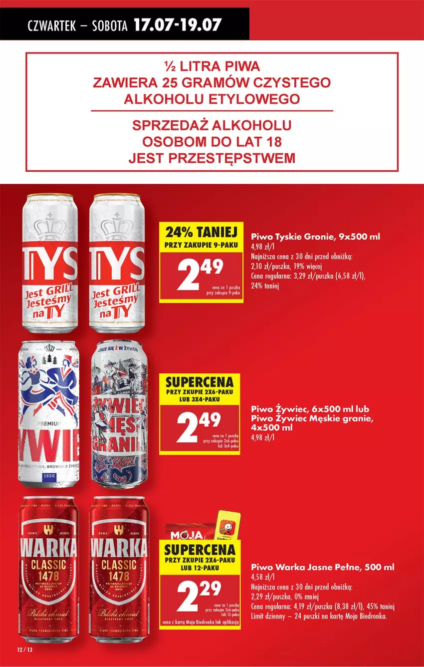 Gazetka promocyjna Biedronka - Od Czwartku - ważna 17.07 do 23.07.2025 - strona 14