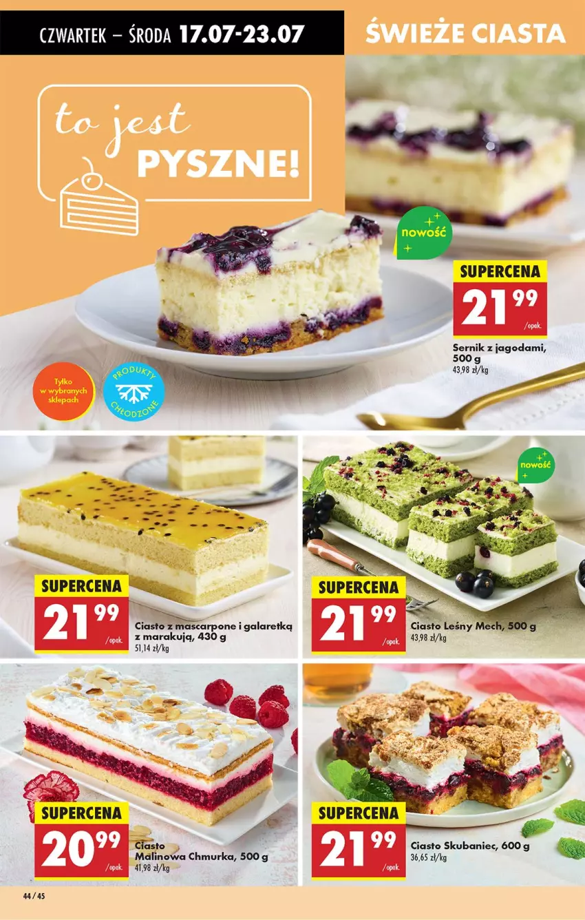 Gazetka promocyjna Biedronka - Od Czwartku - ważna 17.07 do 23.07.2025 - strona 52 - produkty: Gala, Mascarpone, Ser