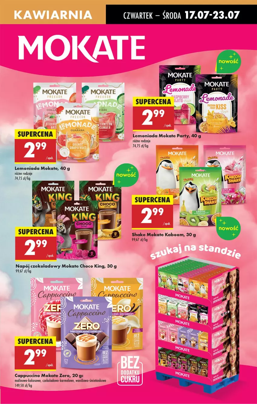 Gazetka promocyjna Biedronka - Od Czwartku - ważna 17.07 do 23.07.2025 - strona 53 - produkty: Cappuccino, Kokos, Lemoniada, Napój, Ser