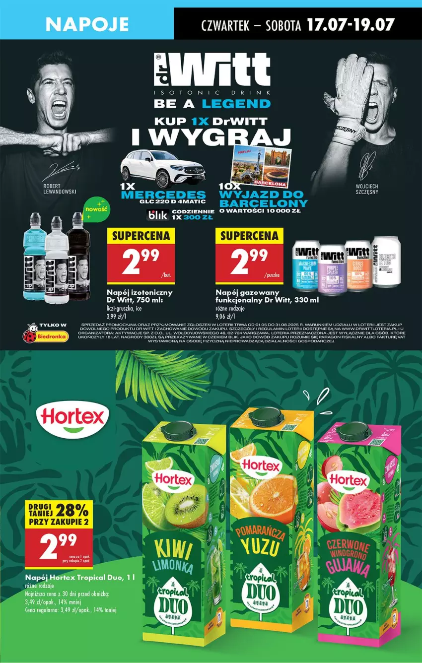 Gazetka promocyjna Biedronka - Od Czwartku - ważna 17.07 do 23.07.2025 - strona 55 - produkty: Fa, Hortex, Napój, Napój gazowany, Tropical