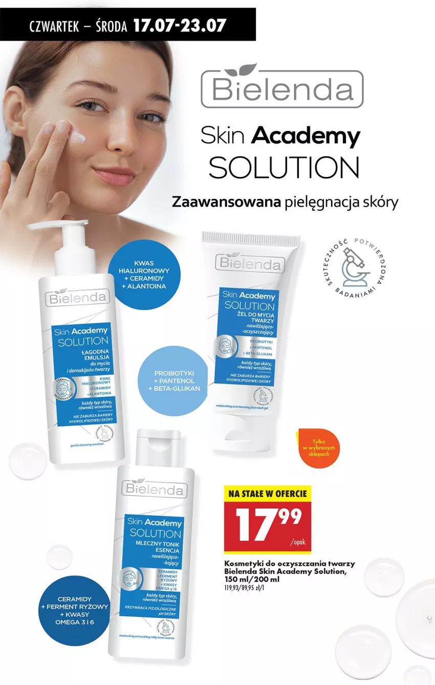 Gazetka promocyjna Biedronka - Od Czwartku - ważna 17.07 do 23.07.2025 - strona 62 - produkty: Bielenda, Fa, Makijaż, Pielęgnacja skóry, Ryż, Tonik