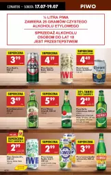 Gazetka promocyjna Biedronka - Od Czwartku - Gazetka - ważna od 23.07 do 23.07.2025 - strona 58 - produkty: Piwo, Pilsner Urquell, Perła, Radler, Limonka, Mango, Mięta