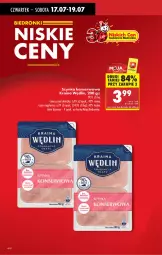 Gazetka promocyjna Biedronka - Od Czwartku - Gazetka - ważna od 23.07 do 23.07.2025 - strona 6 - produkty: Ser, Szynka konserwowa, Szynka