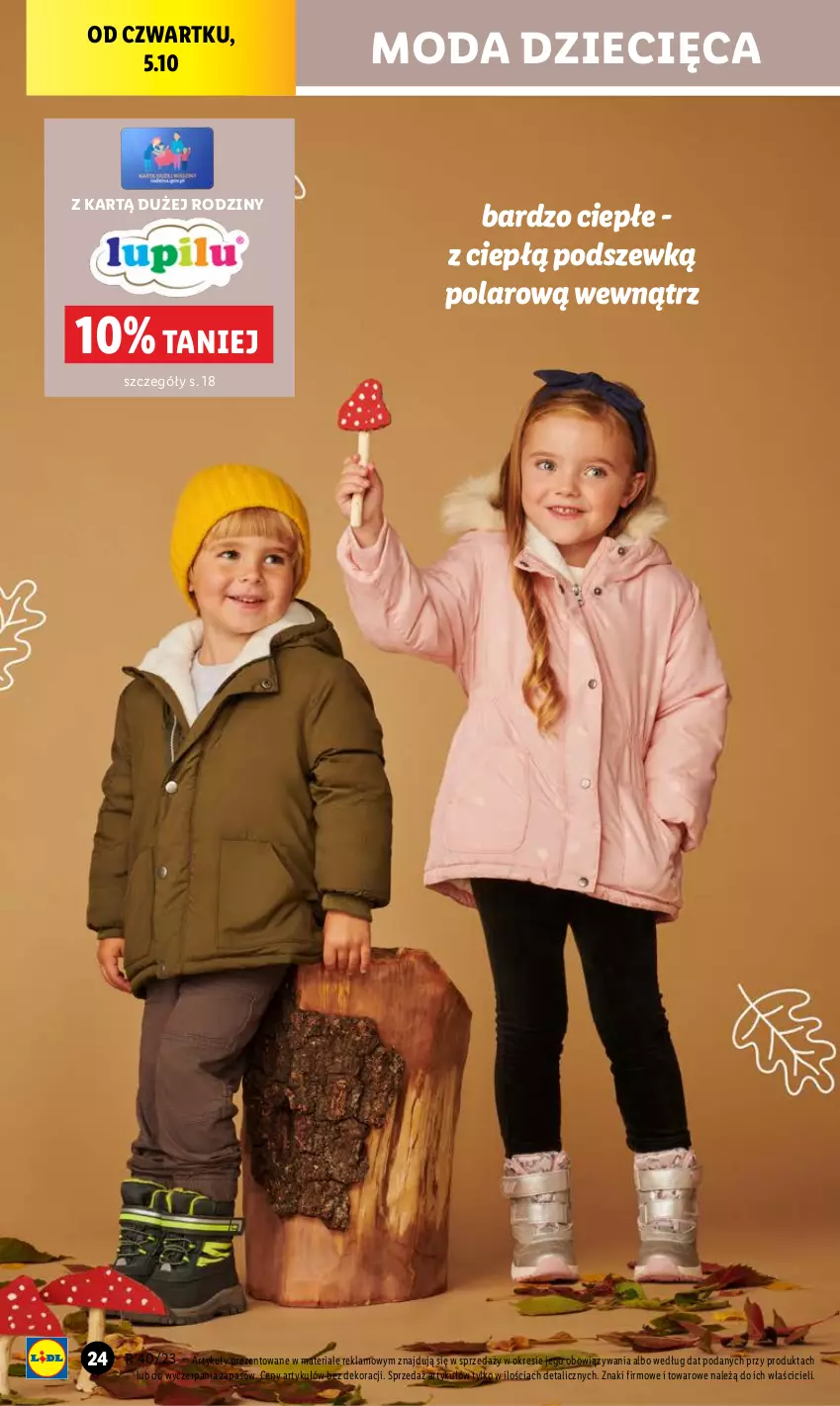 Gazetka promocyjna Lidl - GAZETKA - ważna 02.10 do 07.10.2023 - strona 30 - produkty: Chleb, Dzieci, Moda, Ser
