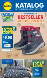 Gazetka promocyjna Lidl - GAZETKA - Gazetka - ważna od 07.10 do 07.10.2023 - strona 1 - produkty: Pościel, Buty, Dzieci