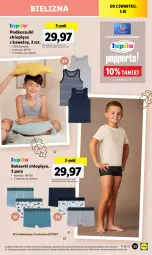 Gazetka promocyjna Lidl - GAZETKA - Gazetka - ważna od 07.10 do 07.10.2023 - strona 39 - produkty: Ser, Kosz, Bielizna, Chleb, Bokserki