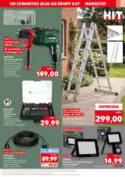 Gazetka promocyjna Kaufland - Kaufland - Gazetka - ważna od 08.07 do 08.07.2026 - strona 9 - produkty: Parkside, Wiertarka, Tarka, Wiertarka udarowa, Wkręt, Naświetlacz, Fa