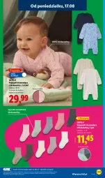 Gazetka promocyjna Lidl - Gazetka ważna od 17.08. do 22.08. - Gazetka - ważna od 22.08 do 22.08.2026 - strona 17 - produkty: Sok, Karp, Skarpetki, Pajac