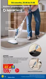 Gazetka promocyjna Lidl - Gazetka ważna od 17.08. do 22.08. - Gazetka - ważna od 22.08 do 22.08.2026 - strona 28 - produkty: Silvercrest, Mop, Gra, Mop parowy, Kuchnia, O nas, Pojemnik, Narożnik, Dywan, Grafika