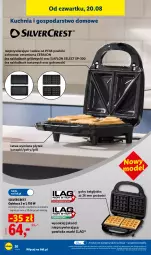 Gazetka promocyjna Lidl - Gazetka ważna od 17.08. do 22.08. - Gazetka - ważna od 22.08 do 22.08.2026 - strona 32 - produkty: Silvercrest, Sok, Kuchnia, Gofry, Grill, LG, Fa
