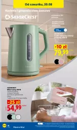 Gazetka promocyjna Lidl - Gazetka ważna od 17.08. do 22.08. - Gazetka - ważna od 22.08 do 22.08.2026 - strona 38 - produkty: Silvercrest, Sok, Ser, Czajnik elektryczny, Czajnik, Kuchnia, Mikser, Mikser ręczny