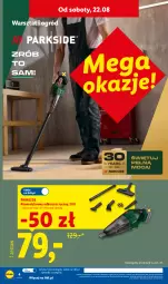 Gazetka promocyjna Lidl - Gazetka ważna od 17.08. do 22.08. - Gazetka - ważna od 22.08 do 22.08.2026 - strona 4 - produkty: Parkside, Odkurzacz, Ogród, Akumulator