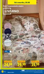 Gazetka promocyjna Lidl - Gazetka ważna od 17.08. do 22.08. - Gazetka - ważna od 22.08 do 22.08.2026 - strona 44 - produkty: Sok, Ivar, Pościel, Poszewka