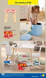 Gazetka promocyjna Lidl - Gazetka ważna od 17.08. do 22.08. - Gazetka - ważna od 22.08 do 22.08.2026 - strona 45 - produkty: Sos, Ivar, Stolik, Stół, Taboret, Dzieci