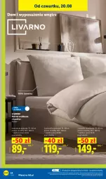 Gazetka promocyjna Lidl - Gazetka ważna od 17.08. do 22.08. - Gazetka - ważna od 22.08 do 22.08.2026 - strona 46 - produkty: Ivar, Pościel, Poszewka