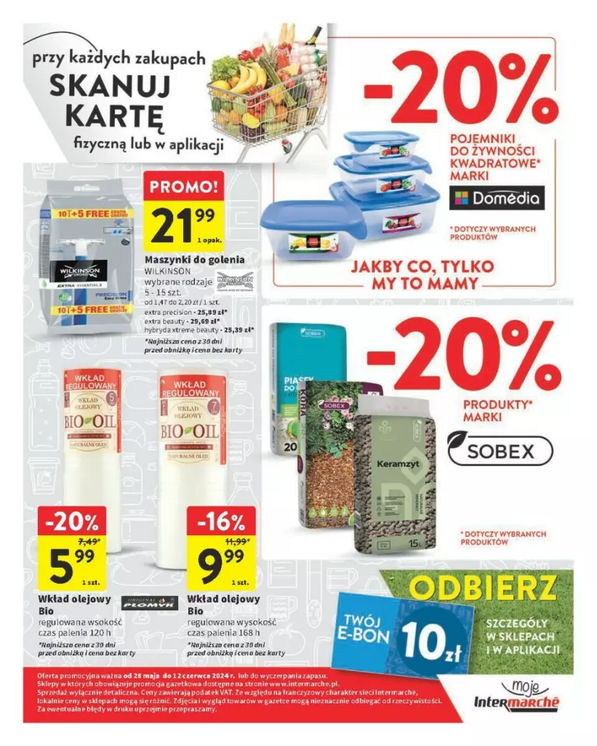 Gazetka promocyjna Intermarche - ważna 28.05 do 12.06.2024 - strona 7 - produkty: Olej, Sok, Wkład olejowy