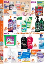 Gazetka promocyjna Super Pharm - Gazetka - Gazetka - ważna od 13.10 do 13.10.2021 - strona 18 - produkty: Frosch, Papier, Lovela, Velvet, Mleczko, Ręcznik, Somat, Perwoll, Ariel, Kapsułki do prania, Lenor, Fa