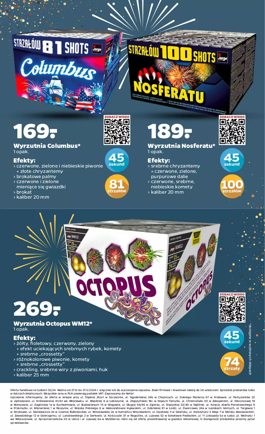 Gazetka promocyjna Netto - Od Piątku Przemysłowa - ważna 27.12 do 31.12.2024 - strona 39 - produkty: Fa, Kujawski, Piwo, Podlaski, Pur, Sok, Stock, Top, Wyrzutnia