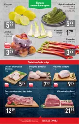 Gazetka promocyjna Stokrotka - Supermarket - Gazetka - ważna od 26.05 do 26.05.2021 - strona 5 - produkty: Kurczak, Golonka z indyka, Czosnek, Cytryny, Boczek, Wołowina, Wołowina bez kości, Boczek wieprzowy, Jabłka