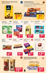 Gazetka promocyjna Stokrotka - Supermarket - Gazetka - ważna od 26.05 do 26.05.2021 - strona 7 - produkty: Tchibo, Toblerone, Ser, Cukier, Praliny, Saga, Kawa mielona, Kawa, Wawel, Mleczko, Czekolada, Tchibo Family, Mocca Fix Gold, Aksam, Cukierki, Woseba, Herbata, Merci, Herbapol, Likier, Fa