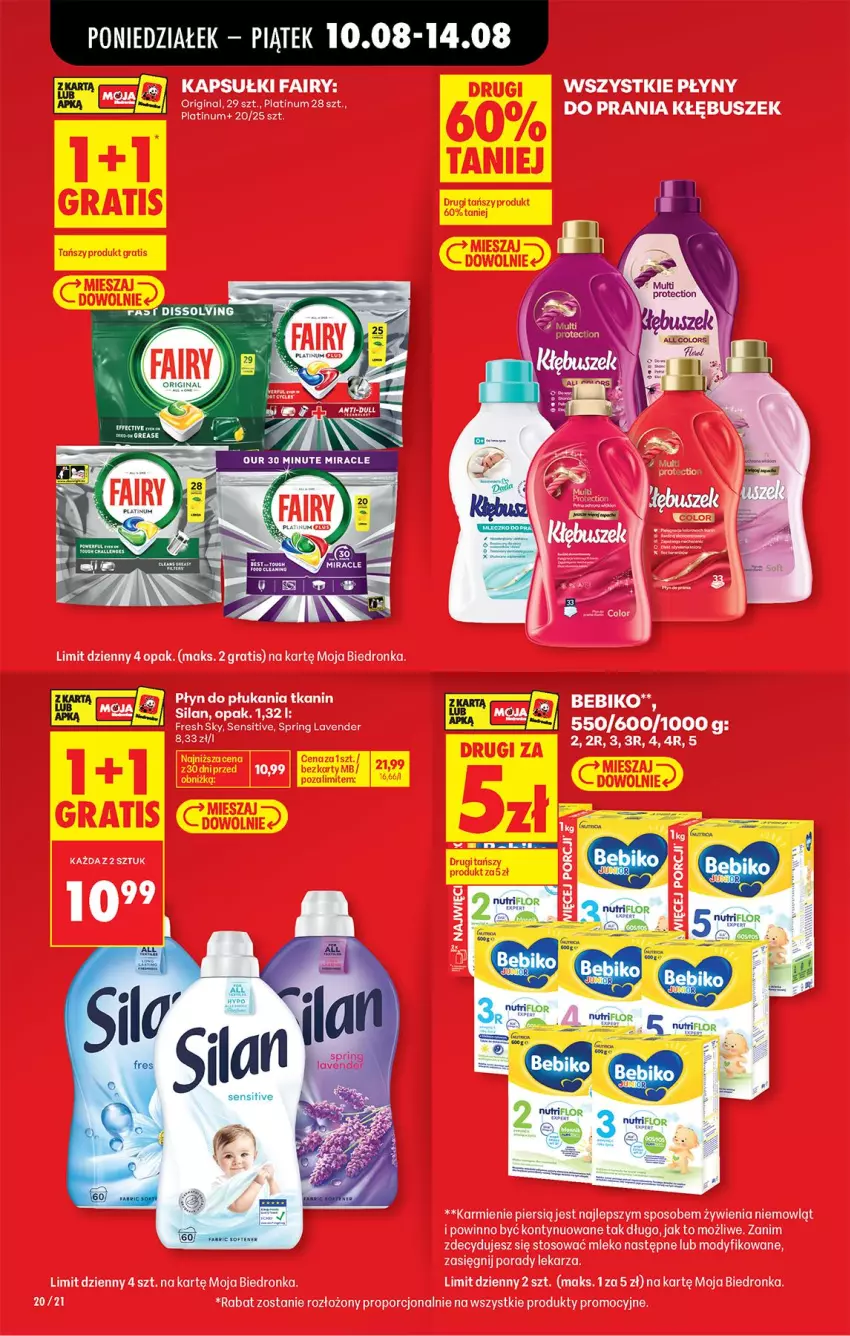 Gazetka promocyjna Biedronka - Od Poniedziałku - ważna 10.08 do 11.08.2026 - strona 22 - produkty: Fa, Gin, LEGO, Puf