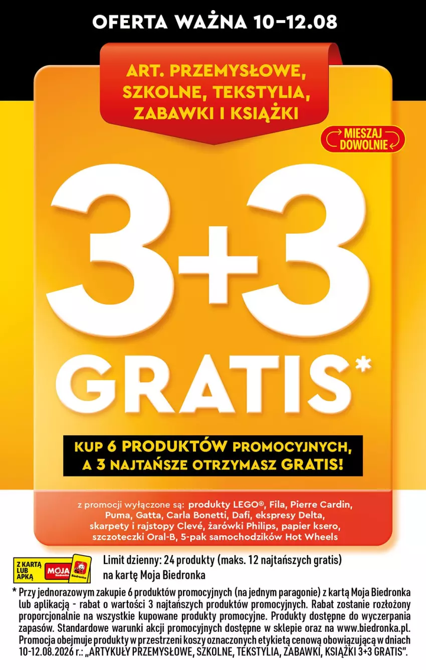 Gazetka promocyjna Biedronka - Od Poniedziałku - ważna 10.08 do 11.08.2026 - strona 28 - produkty: Gra, Kosz, Por
