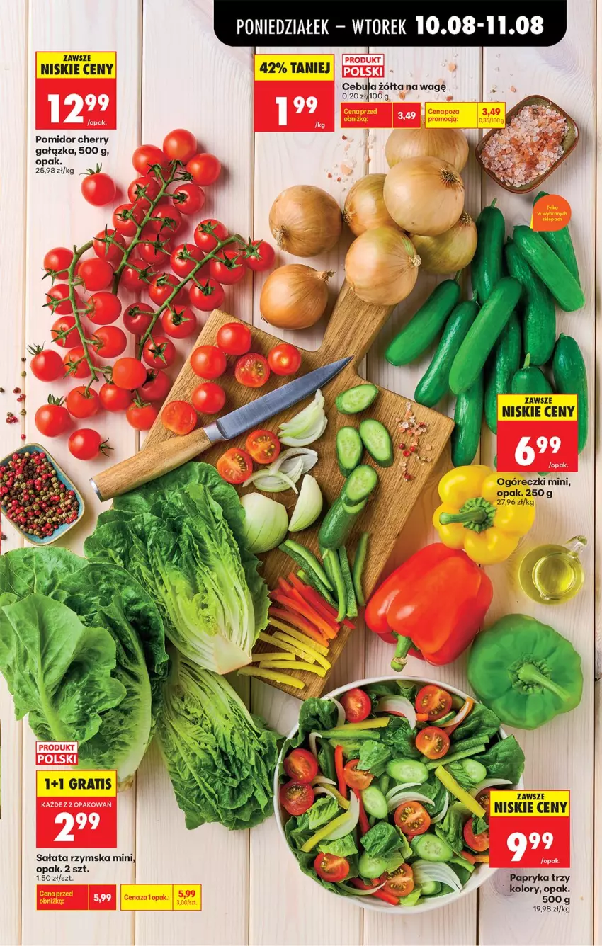 Gazetka promocyjna Biedronka - Od Poniedziałku - ważna 10.08 do 11.08.2026 - strona 33 - produkty: Gra, Papryka, Sałat