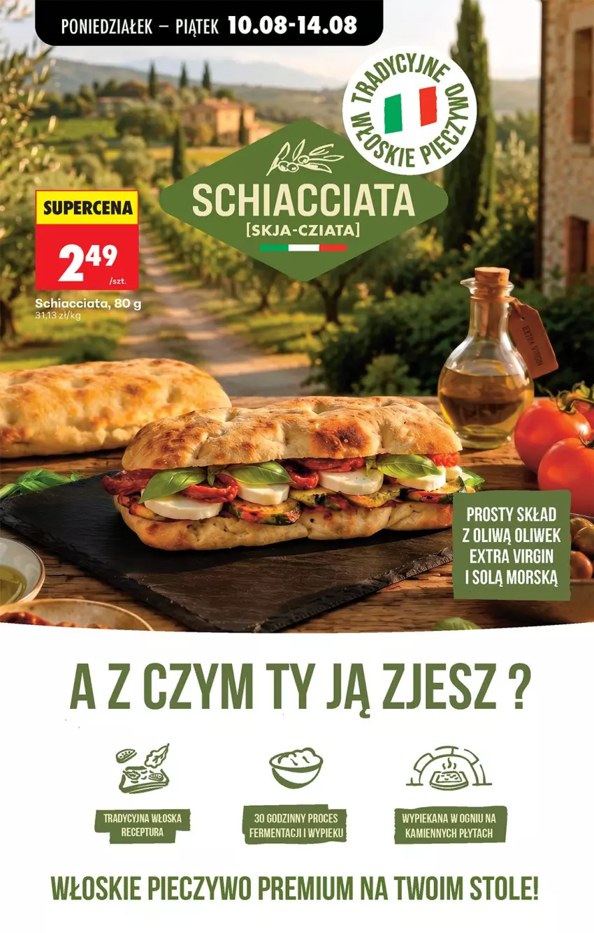 Gazetka promocyjna Biedronka - Od Poniedziałku - ważna 10.08 do 11.08.2026 - strona 45 - produkty: Chia, Mus, Ole!, Piec, Pieczywo, Płyta