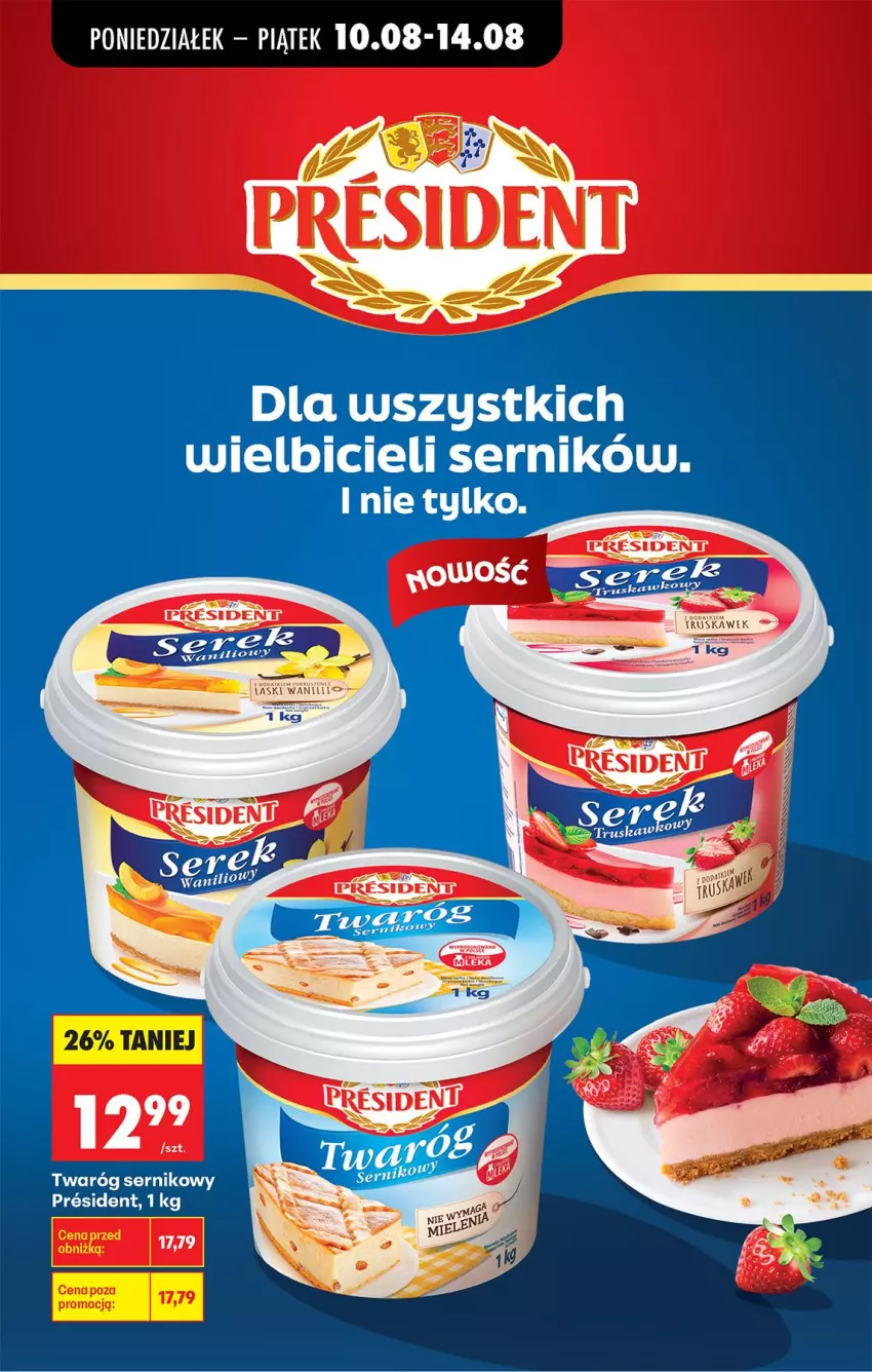 Gazetka promocyjna Biedronka - Od Poniedziałku - ważna 10.08 do 11.08.2026 - strona 53 - produkty: BIC, Ser, Twaróg