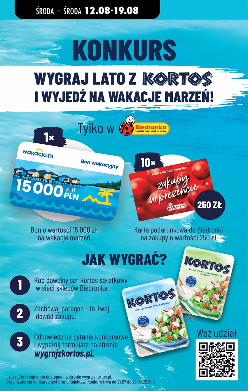 Gazetka promocyjna Biedronka - Od Poniedziałku - ważna 10.08 do 11.08.2026 - strona 54 - produkty: Gra, Sałat, Ser