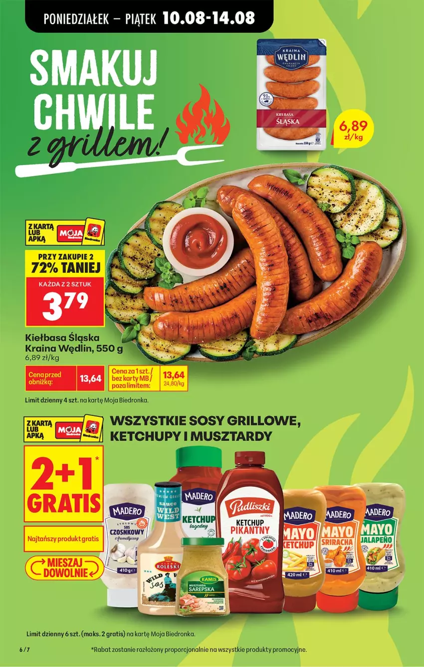 Gazetka promocyjna Biedronka - Od Poniedziałku - ważna 10.08 do 11.08.2026 - strona 6 - produkty: EPEE, Fa, Ketchup, Szal