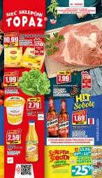 Gazetka promocyjna Topaz - Gazetka - Gazetka - ważna od 16.03 do 16.03.2022 - strona 1 - produkty: Piwo, Top, Królewski, Piątnica, Lipton, Herbata, Hortex, Fa