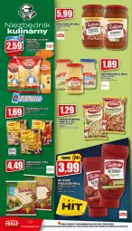 Gazetka promocyjna Topaz - Gazetka - Gazetka - ważna od 16.03 do 16.03.2022 - strona 10 - produkty: Ketchup, Makaron, Top, Sos, Sok, Mus, Winiary, Tortilla, Pudliszki, Musztarda, K2