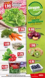 Gazetka promocyjna Topaz - Gazetka - Gazetka - ważna od 16.03 do 16.03.2022 - strona 5 - produkty: Top, Sok, Borówka, Czosnek, Sałat, Rzodkiewka, Szpinak
