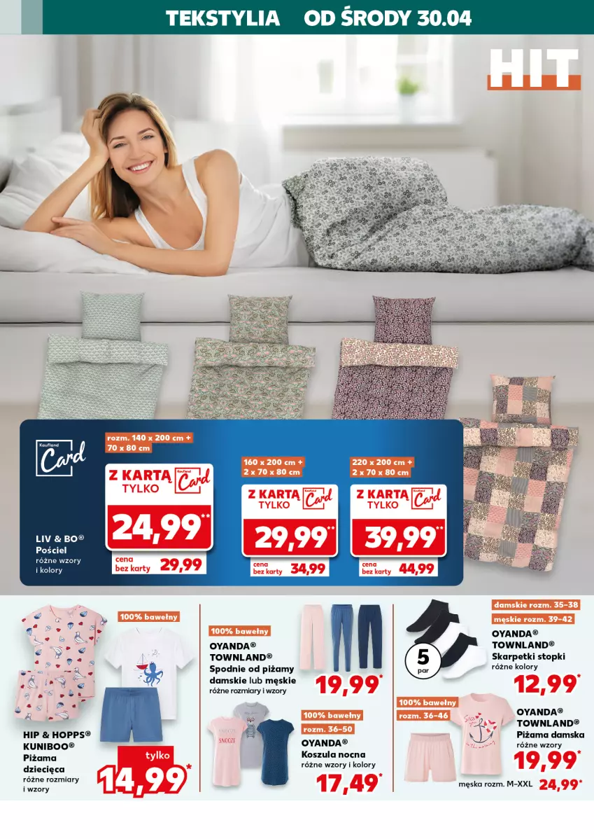Gazetka promocyjna Kaufland - Kaufland - ważna 03.05 do 07.05.2025 - strona 4 - produkty: Dzieci, Karp, Kosz, Koszula, Koszula nocna, Piżama, Pościel, Skarpetki, Spodnie, Top
