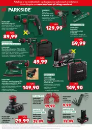 Gazetka promocyjna Kaufland - Kaufland - Gazetka - ważna od 07.05 do 07.05.2025 - strona 11 - produkty: Parkside, Ser, Wiertarka, Tarka, Wiertarka udarowa, Wkręt, Wkrętarka, Szlifierka, Akumulator