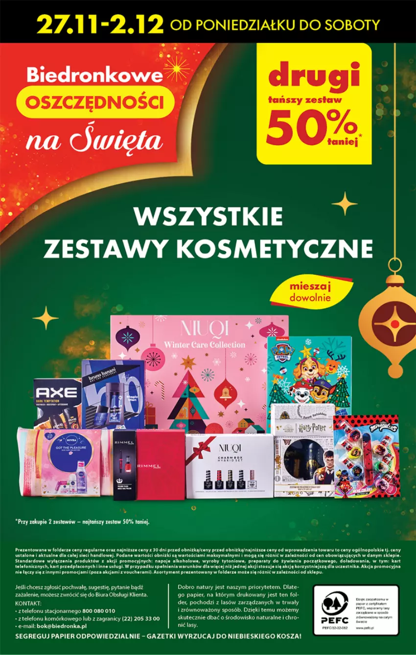 Gazetka promocyjna Biedronka - Od czwartku - ważna 30.11 do 06.12.2023 - strona 68 - produkty: Fa, Gra, Kosz, LANA, Napoje, Papier, Telefon