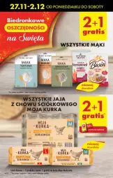 Gazetka promocyjna Biedronka - Od czwartku - Gazetka - ważna od 06.12 do 06.12.2023 - strona 10 - produkty: Jaja, Babuni, Mąka