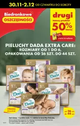 Gazetka promocyjna Biedronka - Od czwartku - Gazetka - ważna od 06.12 do 06.12.2023 - strona 16 - produkty: Pieluchy, O Bag, Dada