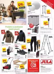 Gazetka promocyjna Jula - Gazetka - Gazetka - ważna od 03.04 do 03.04.2022 - strona 3 - produkty: Top, Drabina, Kurtka, Kosz, Tera, Rękawice, Obuwie, Spodnie, Waga, Grunt, Lampa, Rękawice robocze