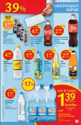 Gazetka promocyjna Delikatesy Centrum - Gazetka DC25 - Gazetka - ważna od 06.07 do 06.07.2022 - strona 21 - produkty: Sok, Mus, Gin, Cytryny, Coca-Cola, Lack, Schweppes, Tymbark, Szyna, Fanta, Woda mineralna, Kubuś, Arbuz, Woda, Sprite, Napój, Mięta, Fa