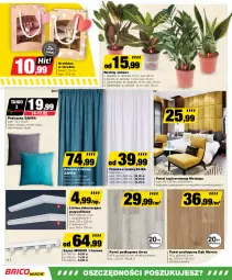Gazetka promocyjna Bricomarche - Gazetka - Gazetka - ważna od 24.02 do 24.02.2024 - strona 6 - produkty: Zasłona, Szyna, Panel podłogowy, Poduszka, Listwa