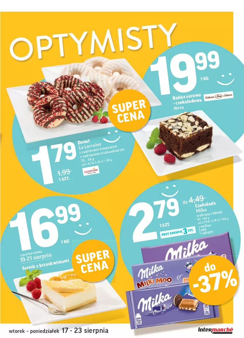 Gazetka promocyjna Intermarche - Gazetka promocyjna - ważna 17.08 do 23.08.2021 - strona 5 - produkty: Milka