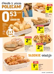 Gazetka promocyjna Intermarche - Gazetka promocyjna - Gazetka - ważna od 23.08 do 23.08.2021 - strona 12 - produkty: Piec, Gra, Focaccia, Croissant, Bagietka, Chleb, Ciabatta, Bułka