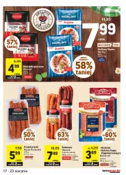 Gazetka promocyjna Intermarche - Gazetka promocyjna - Gazetka - ważna od 23.08 do 23.08.2021 - strona 15 - produkty: Gry, Kindziuk, Morliny, Kaszanka, Frankfurterki, Kabanos, Kasza, Kiełbasa, Olewnik, Kiełbasa śląska