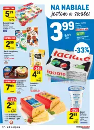 Gazetka promocyjna Intermarche - Gazetka promocyjna - Gazetka - ważna od 23.08 do 23.08.2021 - strona 25 - produkty: Rycki Edam, Maasdam, Ser, Gra, Danone, Jogurt, Danonki, Szal, Serek kanapkowy, Serek, Camembert, Edam, Bakoma, Hochland, Grill