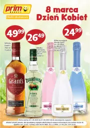 Gazetka promocyjna Prim Market - Gazetka - ważna od 31.03 do 31.03.2022 - strona 1 - produkty: Mus, Gra, Wino musujące, Whisky, Wino, Grant's, Monte