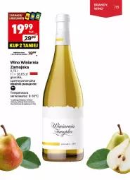 Gazetka promocyjna Delikatesy Centrum - DeliBarek DC37-DC38 - Gazetka - ważna od 22.09 do 22.09.2024 - strona 15 - produkty: Winiarnia Zamojska, Ser, Por, Wino, Brandy