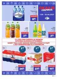 Gazetka promocyjna Carrefour - Gazetka Okazje czerwca - Gazetka - ważna od 30.06 do 30.06.2021 - strona 13 - produkty: Piwa, Piwo, Piec, Gra, Tyskie, Warka, Hellena, Napój gazowany, Tymbark, Woda mineralna, Staropolanka, Woda, Harnaś, Napój